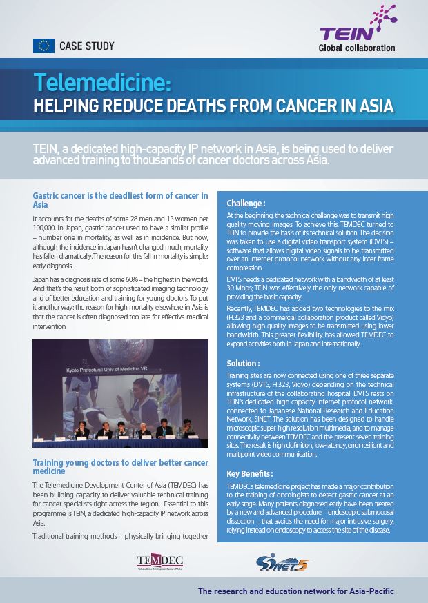 [Case Study] Telemedicine : Helping reduce deaths from Cancer in Asia 썸네일